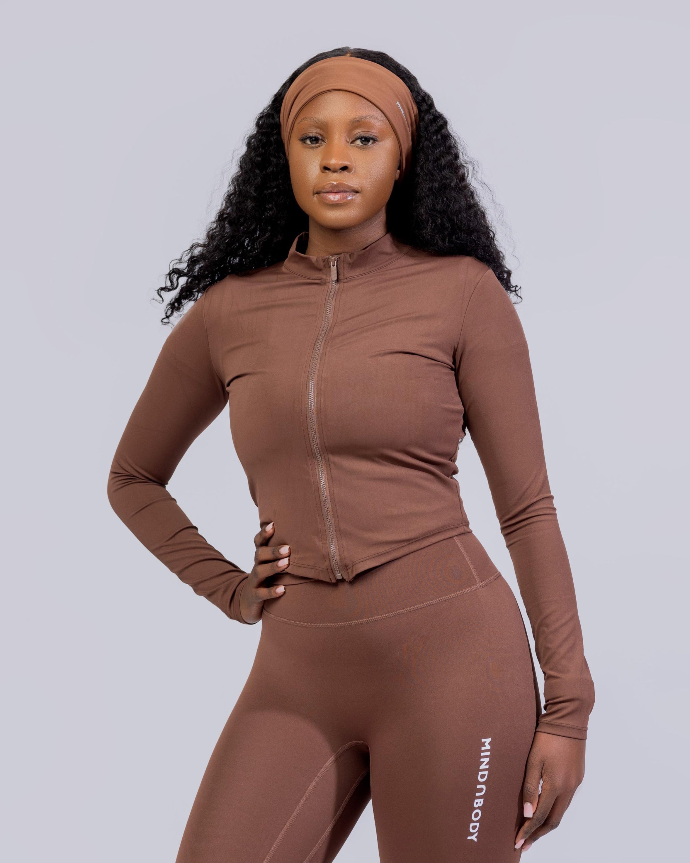 Aura Long Sleeve Zip Up